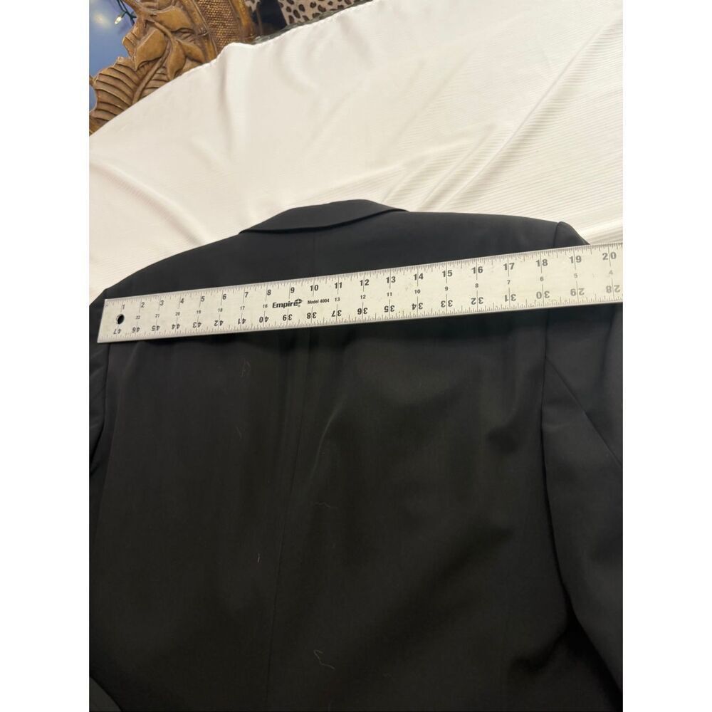 Hugo Boss Bowie Star Black 2 Button Wool Blazer Size 42R - Picture 11 of 11